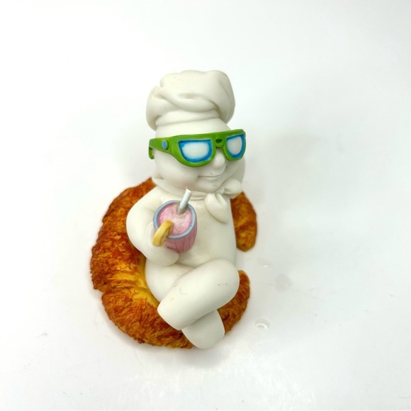 Vtg 1997 Danbury Mint Pillsbury Doughboy Calendar Month August Figure Sunglasses - Picture 3 of 10